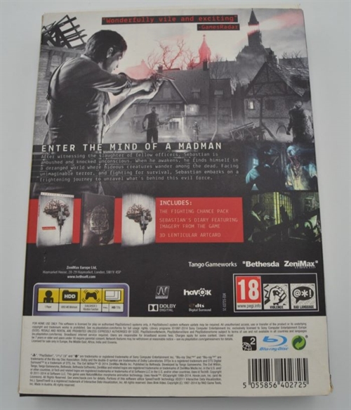 The Evil Within Limited Edition - PS3 (A Grade) (Genbrug)